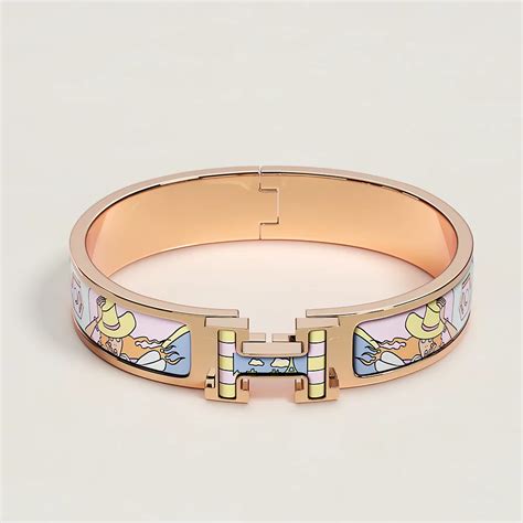 bracciale hermes rosa|hermes ladies bracelets.